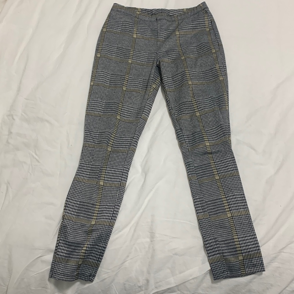 Patterned Dress Pants